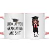 Look At You Graduating Funny Graduation Gift For Graduate Personalized Mug