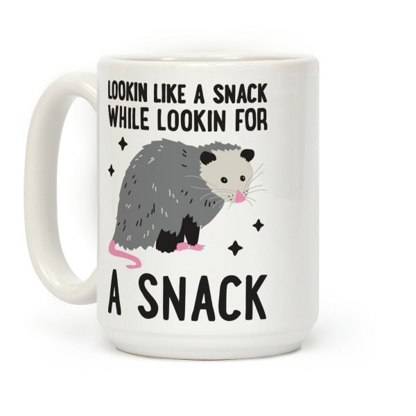 Lookin For A Snack Opossum Coffee Mug Lookin For A Snack Opossum Coffee Mug
