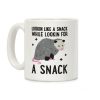 Lookin For A Snack Opossum Coffee Mug Lookin For A Snack Opossum Coffee Mug