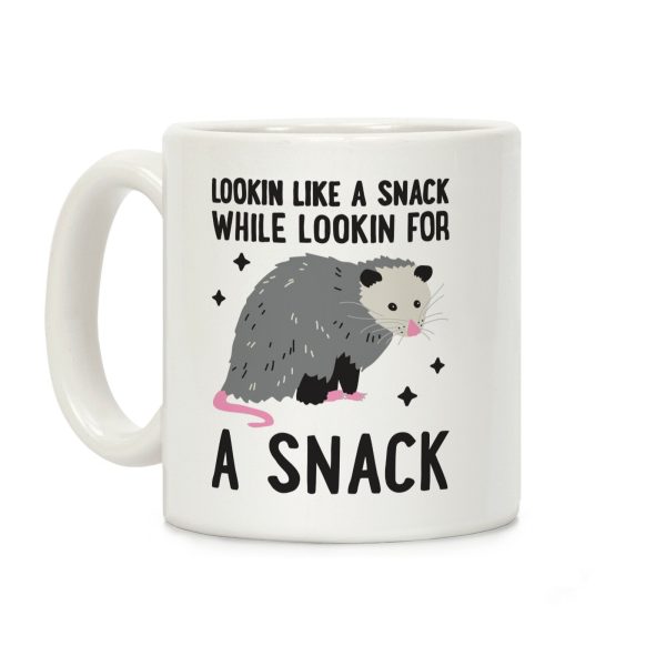 Lookin For A Snack Opossum Coffee Mug Lookin For A Snack Opossum Coffee Mug