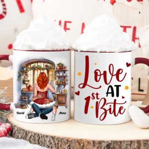 Love At First Bite, Personalized Mug, Naughty Gifts For Couple
