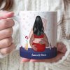 Love Definition- Where No One Where The Pants- Personalized Mug, Couple Gift