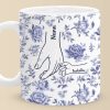 Love Held Between Our Hands - Family Personalized Custom Mug - Mother's Day, Gift For Mom, Grandma Love Held Between Our Hands - Family Personalized Custom Mug - Mother's Day, Gift For Mom, Grandma