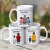 Love Is Being Called Grandma Back View Personalized Mug