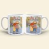 Love Is Growing Old Together Personalized Old Couple Mug, Gift For Couple