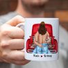 Love Like Rain, Intense and Wet, Personalized Mug, Gift For Couple