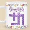 Love Stitched In Every Name - Family Personalized Custom 3D Inflated Effect Printed Mug - Mother's Day, Gift For Mom, Grandma Love Stitched In Every Name - Family Personalized Custom 3D Inflated Effect Printed Mug - Mother's Day, Gift For Mom, Grandma