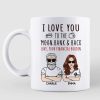 Love You To The Bank & Back Funny Gift For Dad Personalized Mug Love You To The Bank & Back Funny Gift For Dad Personalized Mug