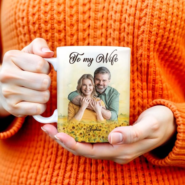 Love Your Grumpy Old Husband, My Queen Forever Mug - Personalized Custom Coffee Mug - CPL146_MG Love Your Grumpy Old Husband, My Queen Forever Mug - Personalized Custom Coffee Mug - CPL146_MG