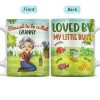 Loved By My Little Bugs Gardening Lady - Gift For Women - Personalized Custom White Edge-to-Edge Mug Loved By My Little Bugs Gardening Lady - Gift For Women - Personalized Custom White Edge-to-Edge Mug