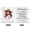 Loved Special Precious Granddaughter, Flowers & Hat Design - Personalized Custom Coffee Mug - GDT198_MG Loved Special Precious Granddaughter, Flowers & Hat Design - Personalized Custom Coffee Mug - GDT198_MG