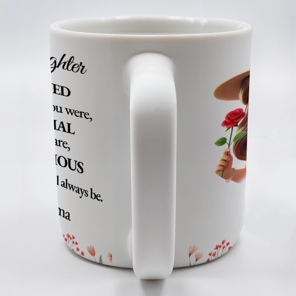 Loved Special Precious Granddaughter, Flowers & Hat Design - Personalized Custom Coffee Mug - GDT198_MG Loved Special Precious Granddaughter, Flowers & Hat Design - Personalized Custom Coffee Mug - GDT198_MG