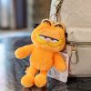 Lovely Garfield Plush: Adorable Lazy Cat Pendant for Anime Fans