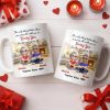 Loving You For The Rest Of My Life, Animated Couple By Fireplace - Personalized Custom Coffee Mug - CPL1266_MG