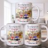 Loving You For The Rest Of My Life, Animated Couple By Fireplace - Personalized Custom Coffee Mug - CPL1266_MG