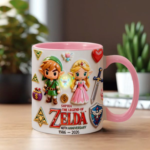LoZd Celebrate 40th Anniversary - Personalized Accent Mug - Gift For Movie Fans NL122