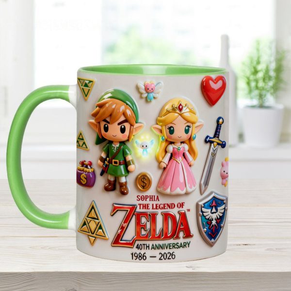 LoZd Celebrate 40th Anniversary - Personalized Accent Mug - Gift For Movie Fans NL122