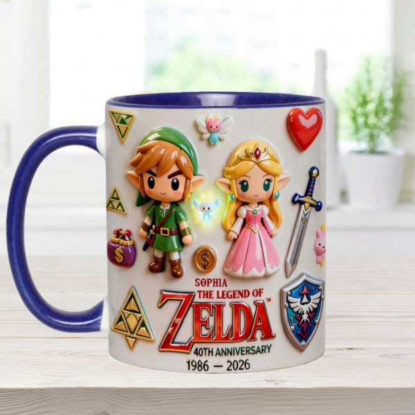 LoZd Celebrate 40th Anniversary - Personalized Accent Mug - Gift For Movie Fans NL122