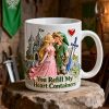 LoZd You Refill My Heart Containers - Personalized White Mug - Gift For Couple, Fan Movies HH01
