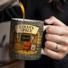 Lucia's Space, Stethoscope, Heartbeat Monitor, IV Bag, Medical Cabinet, Emergency Kit - Personalized Custom Coffee Mug - NUR004_MG