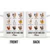 Luckily I've Got A Nice Cock Featuring Diverse Breeds Of Chickens - Personalized Custom Coffee Mug - CPL991_MG Luckily I've Got A Nice Cock Featuring Diverse Breeds Of Chickens - Personalized Custom Coffee Mug - CPL991_MG