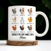 Luckily I've Got A Nice Cock Featuring Diverse Breeds Of Chickens - Personalized Custom Coffee Mug - CPL991_MG Luckily I've Got A Nice Cock Featuring Diverse Breeds Of Chickens - Personalized Custom Coffee Mug - CPL991_MG