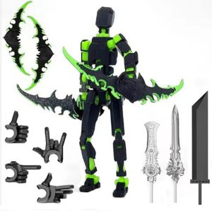 Lucky 13 Figure Toys Dummy 3D Printed Movable Shapeshift Robot Action Figuras