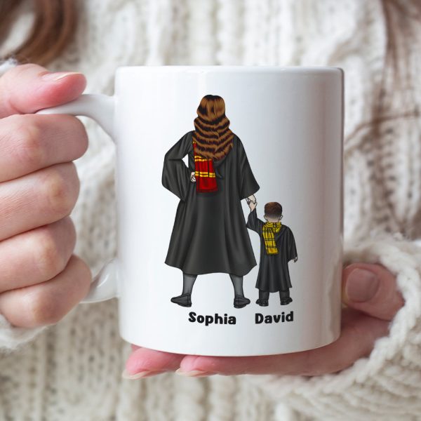 Magic Family Mom Dad 05HUDT170423TM White Mug