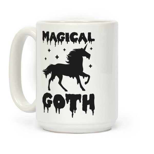 Magical Goth Unicorn Coffee Mug