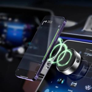 Magnohold: Smart Car Mount With Magnetic Grip