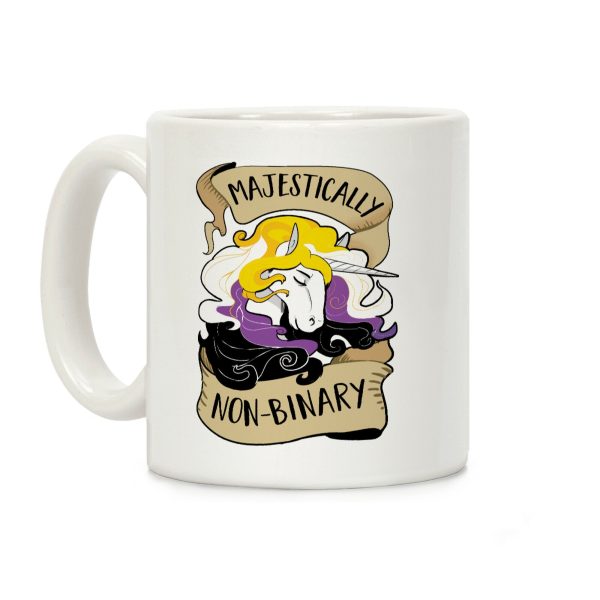 Majestically non-binary Coffee Mug Majestically non-binary Coffee Mug