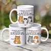 Make No Mistake Cats Own You Personalized Coffee Mug