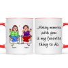 Making Memories With You Is My Favorite Thing Old Best Friends Gift For Besties Personalized Mug