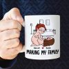 Making My Family Personalized Funny Couple Coffee Mug Gift For Couple Making My Family Personalized Funny Couple Coffee Mug Gift For Couple