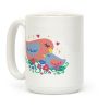 Mama Bird Orange Coffee Mug