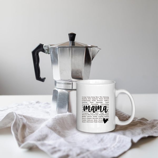 Mama Coffee Mug Gift for Mom from Daughter Son Kids Husband, Birthday Mother's Day Christmas Gift Idea Mama Coffee Mug Gift for Mom from Daughter Son Kids Husband, Birthday Mother's Day Christmas Gift Idea