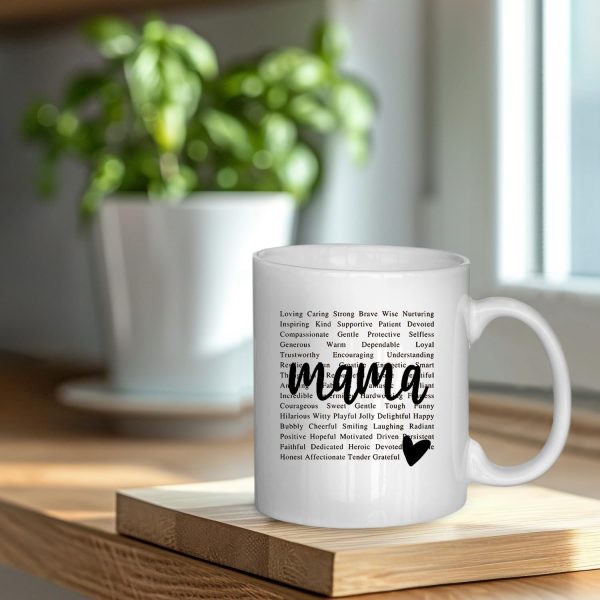 Mama Coffee Mug Gift for Mom from Daughter Son Kids Husband, Birthday Mother's Day Christmas Gift Idea Mama Coffee Mug Gift for Mom from Daughter Son Kids Husband, Birthday Mother's Day Christmas Gift Idea