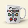 Mama's Records Personalized Coffee Mug, Mother's Day Gift For Vinyl Lovers DR-WHM-06qhti110423 Mama's Records Personalized Coffee Mug, Mother's Day Gift For Vinyl Lovers DR-WHM-06qhti110423
