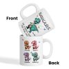 Mamasaurus Grandmasaurus Cute 3D Effect Dinosaurs Personalized Mug