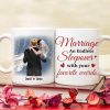 Marriage An Endless Sleepover With Your Favorite Weirdo - Personalized Mug - Gift For Couple Marriage An Endless Sleepover With Your Favorite Weirdo - Personalized Mug - Gift For Couple