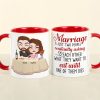Marriage Is Just Two People, Personalized Tumbler, Gift For Couple