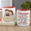Marriage Is Just Two People, Personalized Tumbler, Gift For Couple