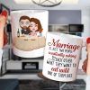 Marriage Is Just Two People, Personalized Tumbler, Gift For Couple