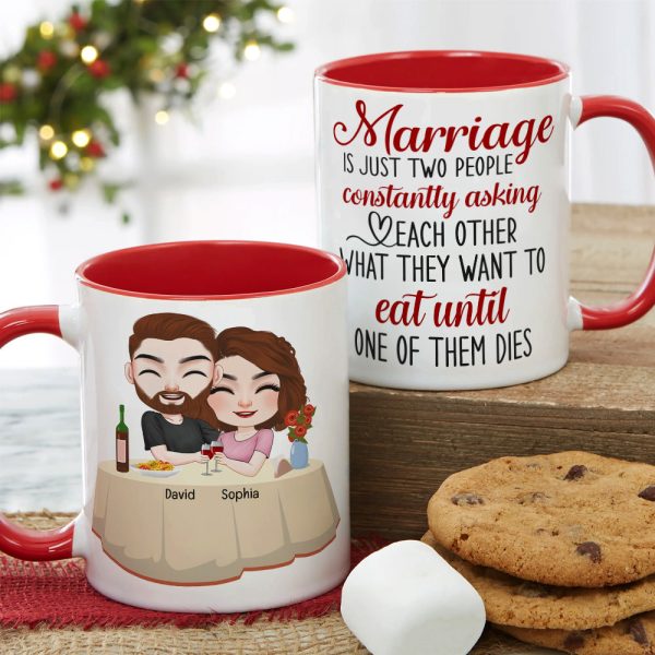 Marriage Is Just Two People, Personalized Tumbler, Gift For Couple