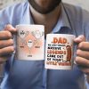 Massive Legends Came Out Of Your Little Wiener Personalized Mug, Gift For Father's Day