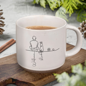 Me and My Fur Babies - Personalized Pet & Owner Pottery Mug CH07 899972