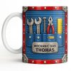 Mechanic Dad, Tools In My Classroom - Personalized Custom Coffee Mug - DAD296_MG Mechanic Dad, Tools In My Classroom - Personalized Custom Coffee Mug - DAD296_MG