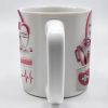 Medical Appreciation Design With Stethoscope and Pocket Details - Personalized Custom Coffee Mug - DOC002_MG