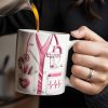Medical Appreciation Design With Stethoscope and Pocket Details - Personalized Custom Coffee Mug - DOC002_MG