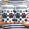 Memorial Dog Cat You Left Paw Prints On My Heart - 3D Inflated Effect Printed Mug, Personalized White Edge-to-Edge Mug Memorial Dog Cat You Left Paw Prints On My Heart - 3D Inflated Effect Printed Mug, Personalized White Edge-to-Edge Mug
